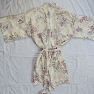 Floral robe